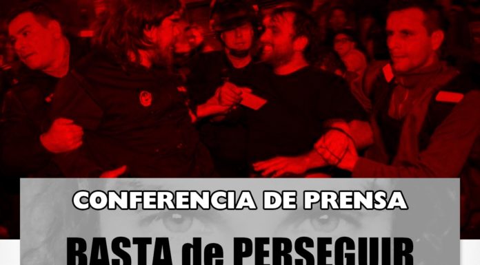 Conferencia de prensa por la criminalización a los trabajadorxs de prensa
