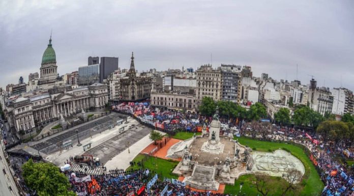 Represión Congreso Presupuesto