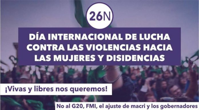 25N – Día Internacional de lucha contra las violencias hacia las mujeres y las disidencias