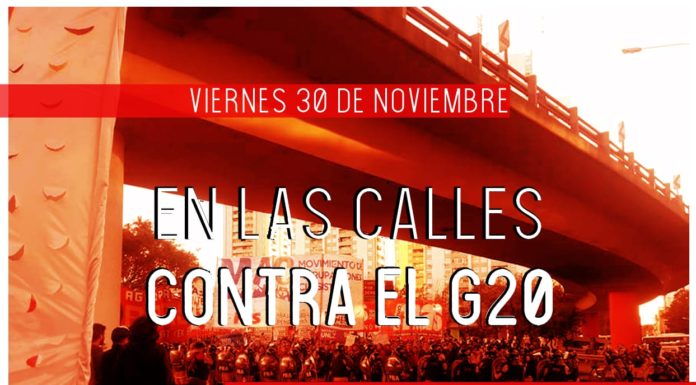#30N – ¡FUERA EL G20!