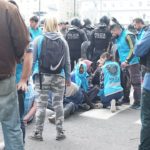 Represión y detenciones en Buenos Aires