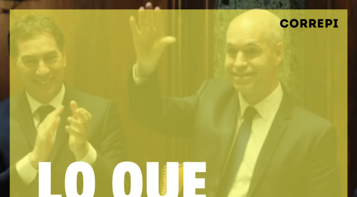 Lo que no dijo Larreta