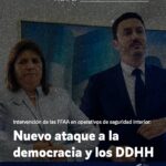 No a la intervención de las FFAA en operativos de seguridad interior