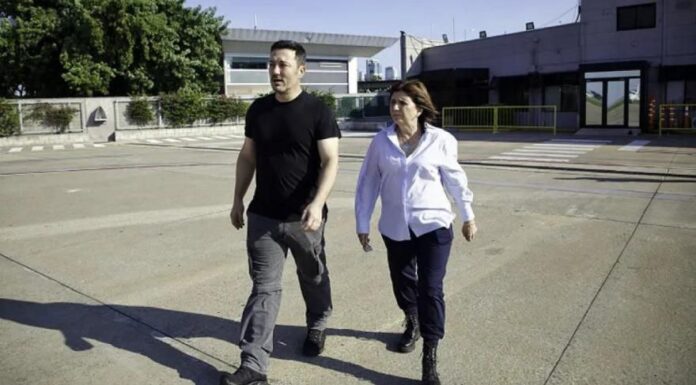 Repudiamos la visita de la ministra de seguridad Patricia Bullrich y del ministro de defensa Luis Petri a Mendoza