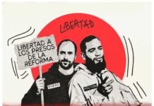 LAS PROTESTAS Y LAS LUCHAS EN QUE PARTICIPARON MILTON Y ENEAS NO SON TERRORISMO LIBERTAD A MILTON Y ENEAS, CIERRE DE LA CAUSA.